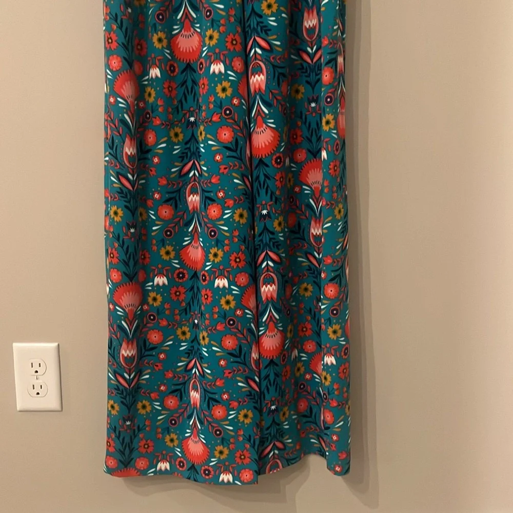 Boden “Carnival Print” Clarissa Jumpsuit, Size 4 - Picture 4 of 8